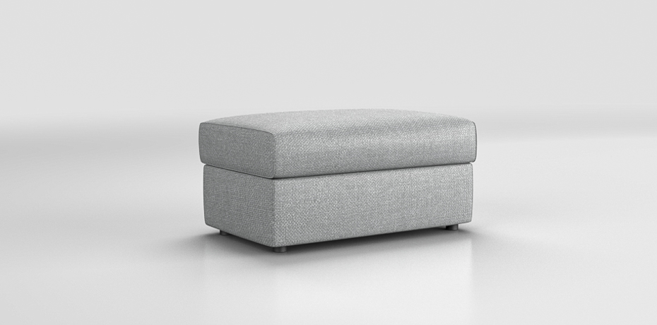 Zelbio - large pouf with compartment
